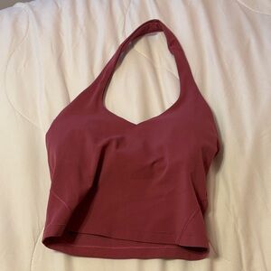 Lululemon Athletica Burgundy Halter Top